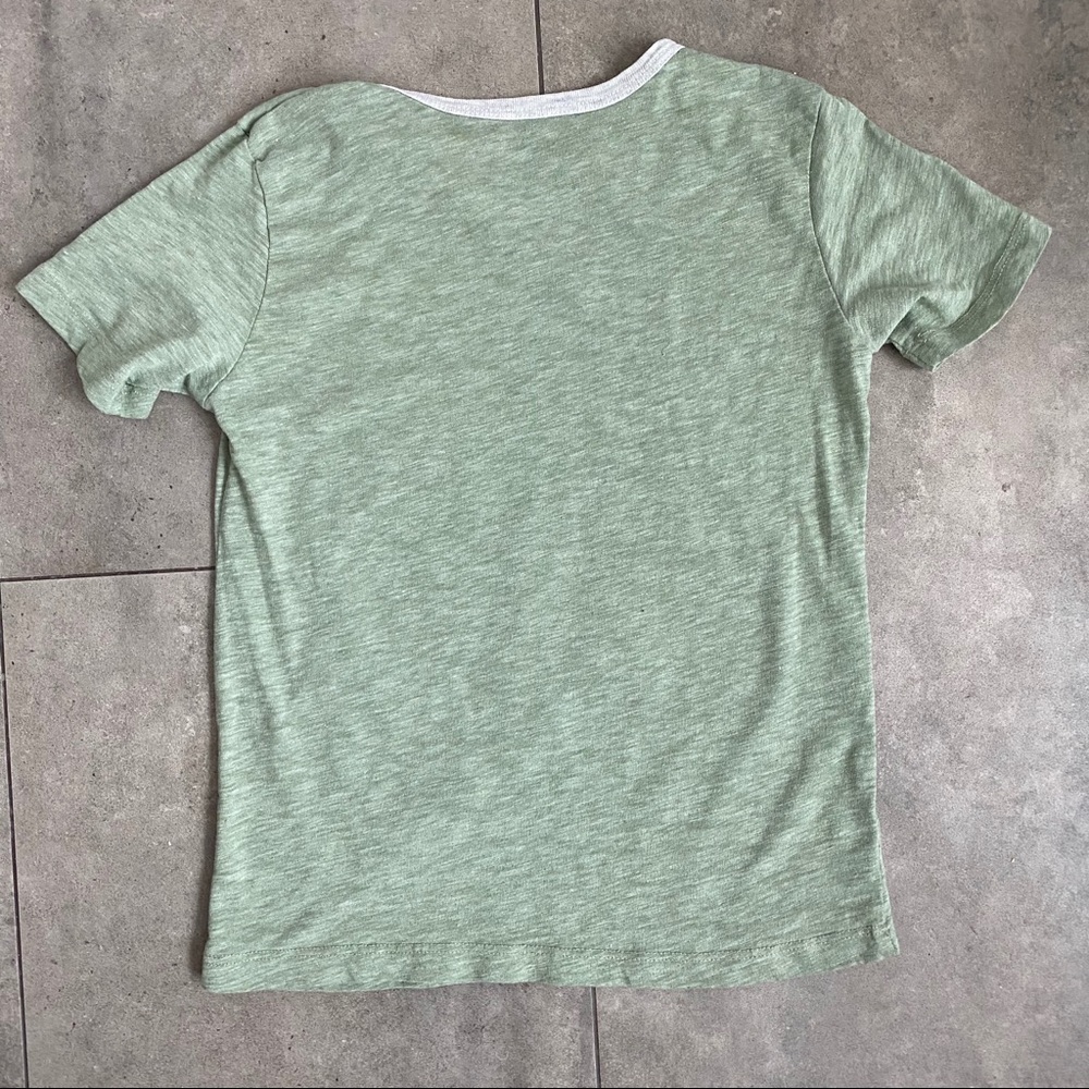 J. Crew crewcuts Star Wars boys green shirt size 8 - Picture 3 of 7